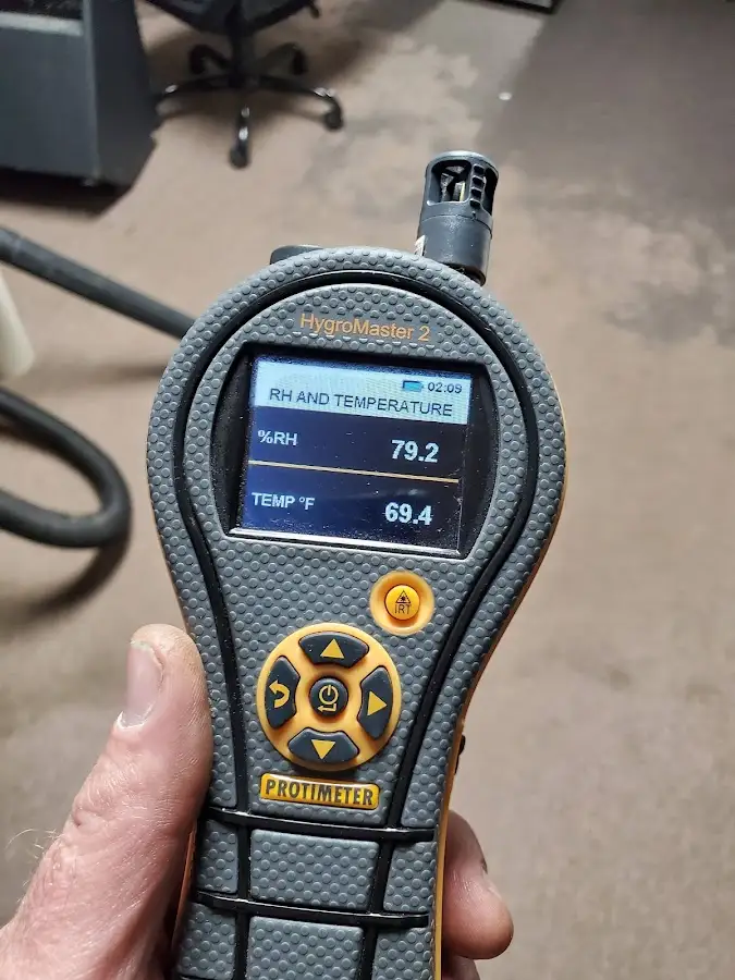 Moisture meter humidity assessment for Fire & Smoke Damage Restoration in Sugar Grove